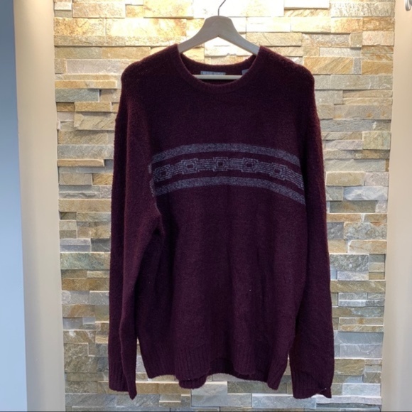 Michael Bastian Men's Striped Boucle SwEATER - Picture 3 of 6